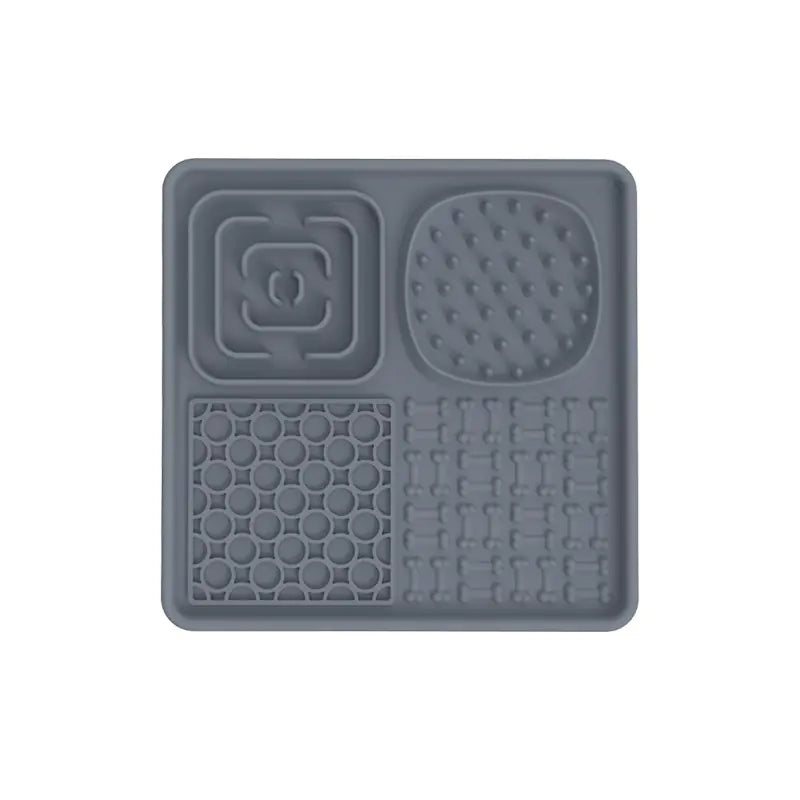 Silicone Pet Feeding Mat and Slow Feed Pad