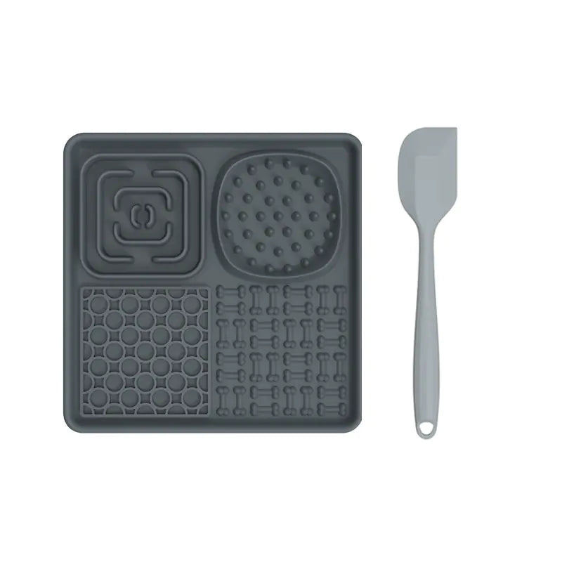 Silicone Pet Feeding Mat and Slow Feed Pad