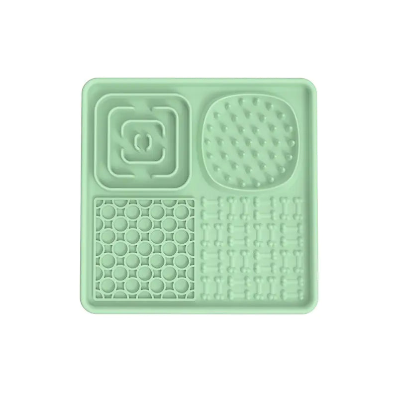 Silicone Pet Feeding Mat and Slow Feed Pad