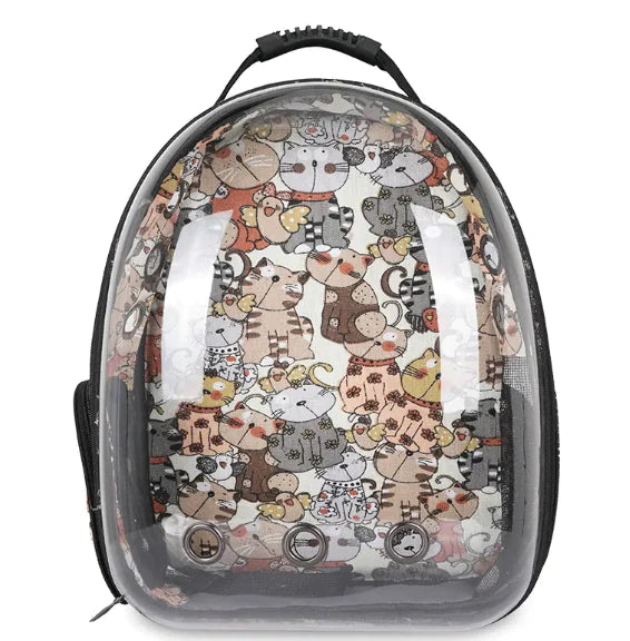 Furry Co-Pilot Space Bag