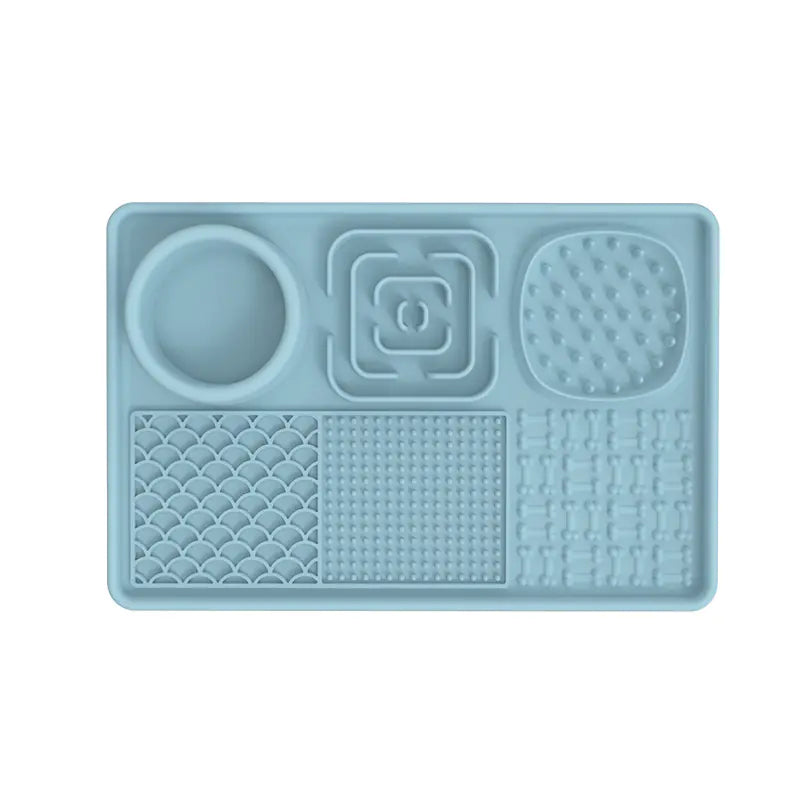 Silicone Pet Feeding Mat and Slow Feed Pad