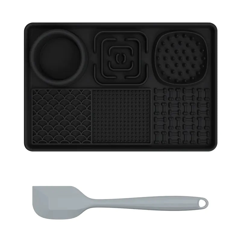 Silicone Pet Feeding Mat and Slow Feed Pad