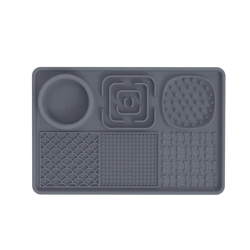 Silicone Pet Feeding Mat and Slow Feed Pad