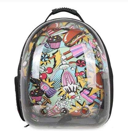 Furry Co-Pilot Space Bag