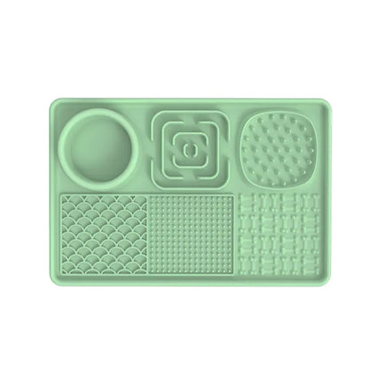 Silicone Pet Feeding Mat and Slow Feed Pad
