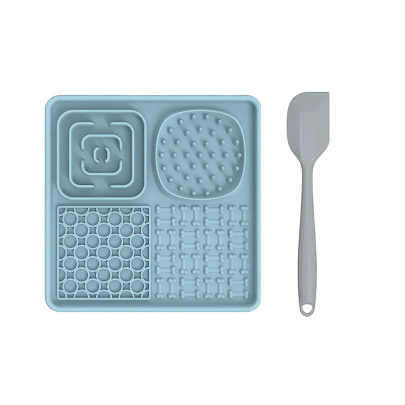Silicone Pet Feeding Mat and Slow Feed Pad
