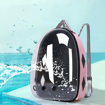 Space Capsule Pet Backpack Carrier (For Furry Babies)