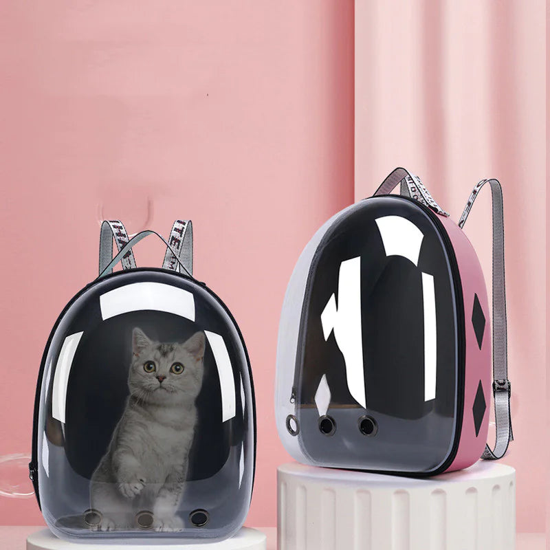 Space Capsule Pet Backpack Carrier (For Furry Babies)