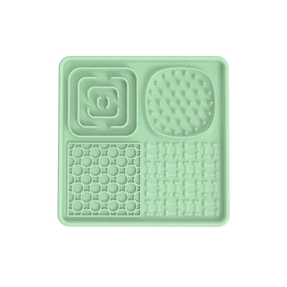 Silicone Pet Feeding Mat and Slow Feed Pad