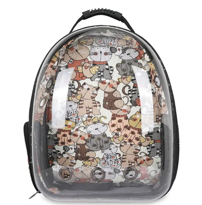 Furry Co-Pilot Space Bag