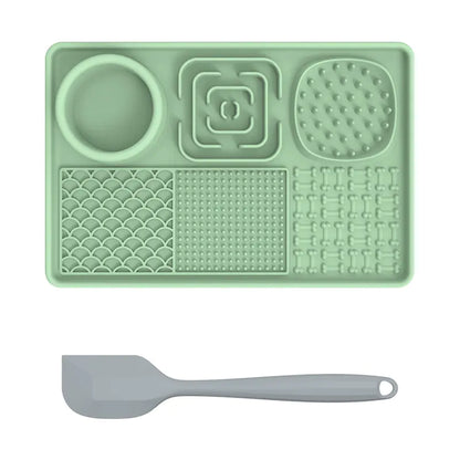 Silicone Pet Feeding Mat and Slow Feed Pad