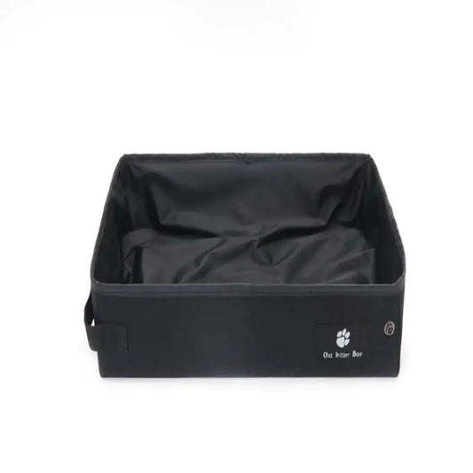 Portable Folding Cat Litter Box for Outdoor Travel