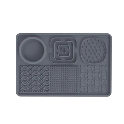Silicone Pet Feeding Mat and Slow Feed Pad